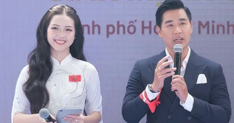 MC Nguyên Khang, Mỹ Vân khuấy động Chủ Nhật Đỏ