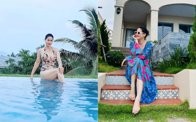 Mẹ đơn thân Vbiz sống trong biệt thự 4 tầng ở TP.HCM, U50 mà đứng cạnh Tăng Thanh Hà vẫn sáng bừng Mẹ đơn thân Vbiz sống trong biệt thự 4 tầng ở TP.HCM, U50 mà đứng cạnh Tăng Thanh Hà vẫn sáng bừng