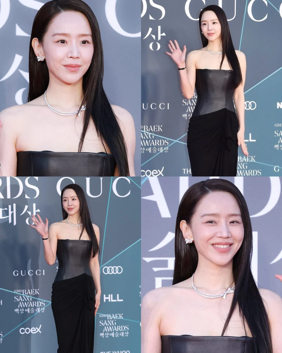 Một mỹ nhân xinh đẹp lâm cảnh khó xử trên thảm đỏ Baeksang, được khen ngời vì gương mặt không chút biến sắc Một mỹ nhân xinh đẹp lâm cảnh khó xử trên thảm đỏ Baeksang, được khen ngời vì gương mặt không chút biến sắc