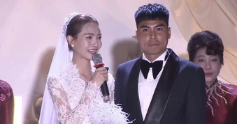 Mù Tạt khóc ở lễ cưới, tiết lộ đến với Đức Huy "không lời tỏ tình, hứa hẹn"
