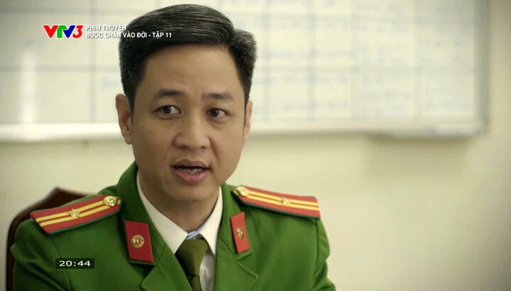 Nam diễn viên phim giờ vàng VTV, ngoài đời là Trung tá công an Nam diễn viên phim giờ vàng VTV, ngoài đời là Trung tá công an