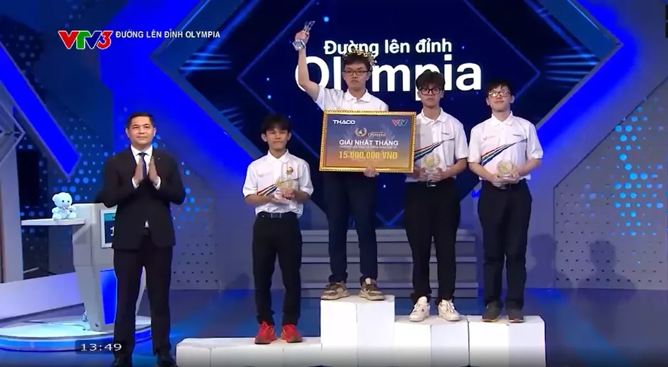 Nam sinh đến từ Quảng Trị xuất sắc giành vòng nguyệt quế Đường lên đỉnh Olympia Nam sinh đến từ Quảng Trị xuất sắc giành vòng nguyệt quế Đường lên đỉnh Olympia