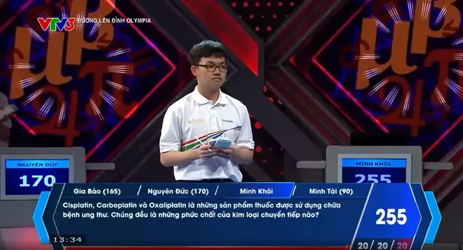 Nam sinh đến từ Quảng Trị xuất sắc giành vòng nguyệt quế Đường lên đỉnh Olympia Nam sinh đến từ Quảng Trị xuất sắc giành vòng nguyệt quế Đường lên đỉnh Olympia