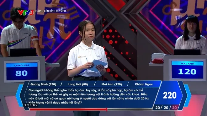 Nam sinh Hưng Yên tự tin giành vòng nguyệt quế Đường lên đỉnh Olympia