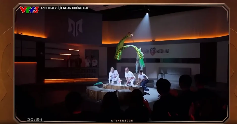Nghệ thuật múa rối nước truyền thống được tôn vinh trên sân khấu Anh trai vượt ngàn chông gai 2026 Nghệ thuật múa rối nước truyền thống được tôn vinh trên sân khấu Anh trai vượt ngàn chông gai 2026