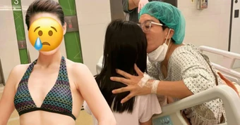 Ngọc nữ ngất xỉu ở chung kết Hoa hậu ly hôn chồng công chức, năm ngoái vừa hiến tạng cứu mạng con trai đầu lòng