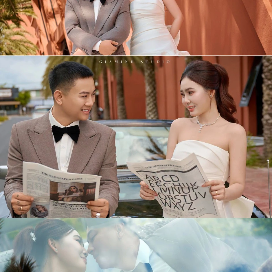 Ngọc Trinh đeo vàng "đỏ tay" trong đám cưới với Hoài Lâm ở quê Ngọc Trinh đeo vàng "đỏ tay" trong đám cưới với Hoài Lâm ở quê