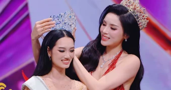 Nguyễn Quỳnh Anh là Miss Universe Vietnam 2026, rapper Pháo đăng quang Á hậu