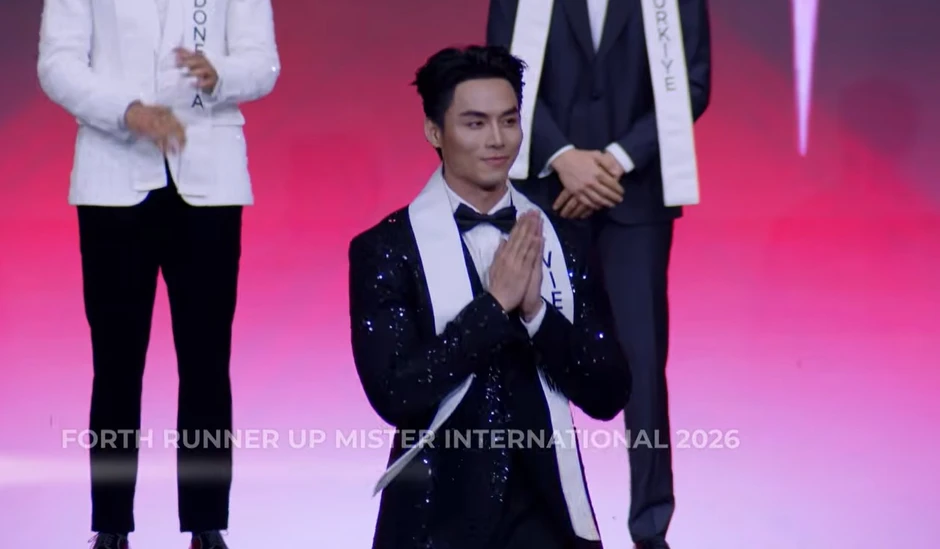 Nguyễn Vũ Linh giành Á vương 4 Mister International 2026 Nguyễn Vũ Linh giành Á vương 4 Mister International 2026