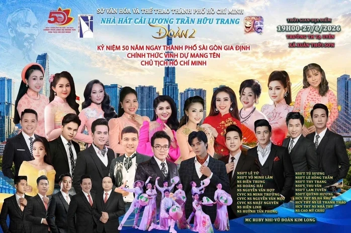 Nhà hát Trần Hữu Trang được chào đón trong đợt biểu diễn miễn phí phục vụ ngoại thành Nhà hát Trần Hữu Trang được chào đón trong đợt biểu diễn miễn phí phục vụ ngoại thành