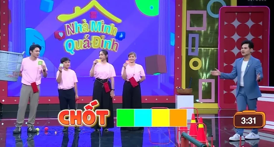 Nhà mình quá đỉnh: Bảo Kun tuyên bố "lấy hết tiền thưởng" vẫn bị đội Diễm Phương lội ngược dòng Nhà mình quá đỉnh: Bảo Kun tuyên bố "lấy hết tiền thưởng" vẫn bị đội Diễm Phương lội ngược dòng