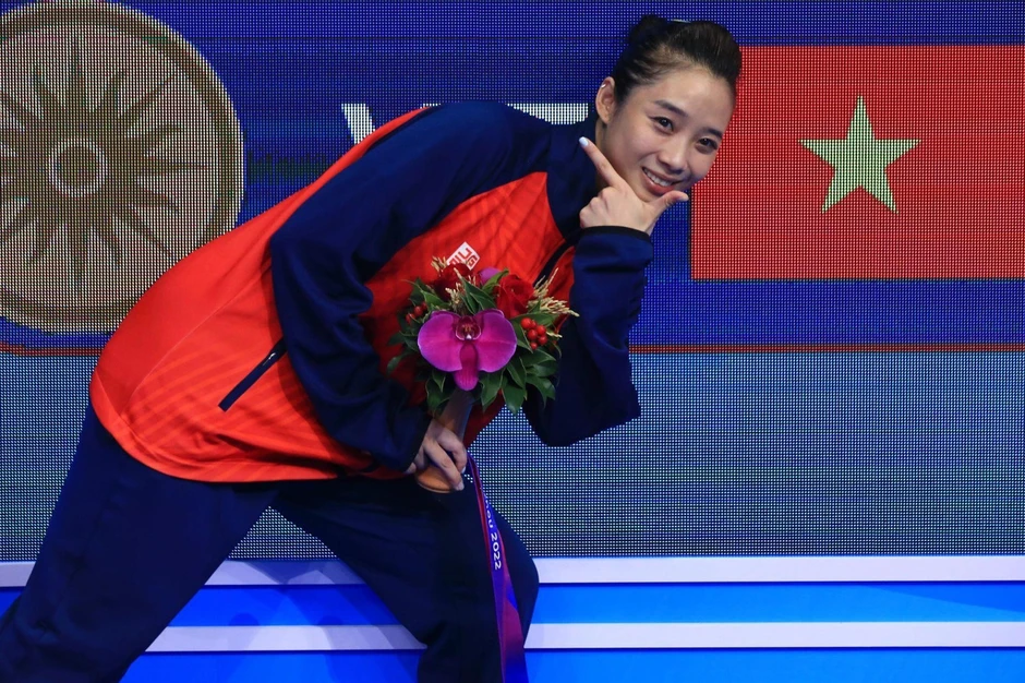 Nhan sắc cô gái vàng dành cả thanh xuân cho wushu Việt Nam