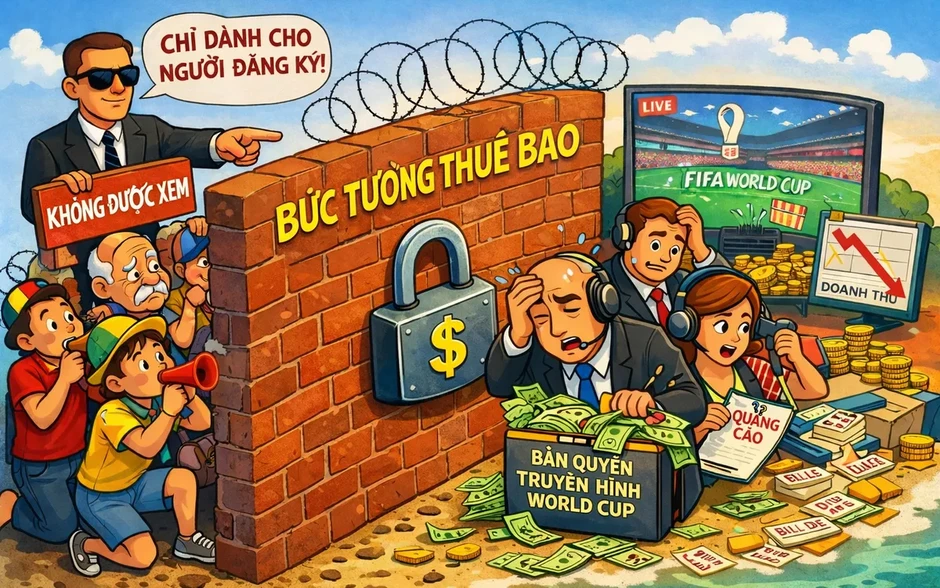 Những lần khán giả suýt "mất sóng" với World Cup Những lần khán giả suýt "mất sóng" với World Cup