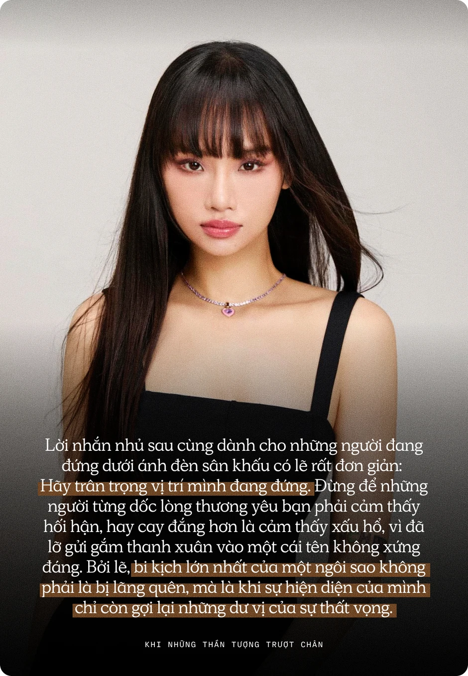 Những thần tượng khiến bạn hét tên trên khán đài, rồi khiến bạn thất vọng ngoài đời thực Những thần tượng khiến bạn hét tên trên khán đài, rồi khiến bạn thất vọng ngoài đời thực