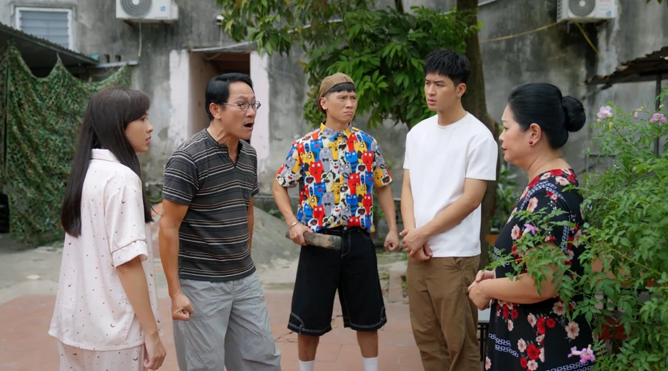 NSƯT Hoàng Hải làm cha đơn thân trong phim giờ vàng VTV