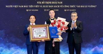 NTK Đỗ Trịnh Hoài Nam xác lập Kỷ lục Toàn cầu