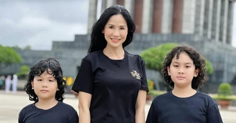 Nữ diễn viên quyết ở Việt Nam dù chồng con ở Mỹ