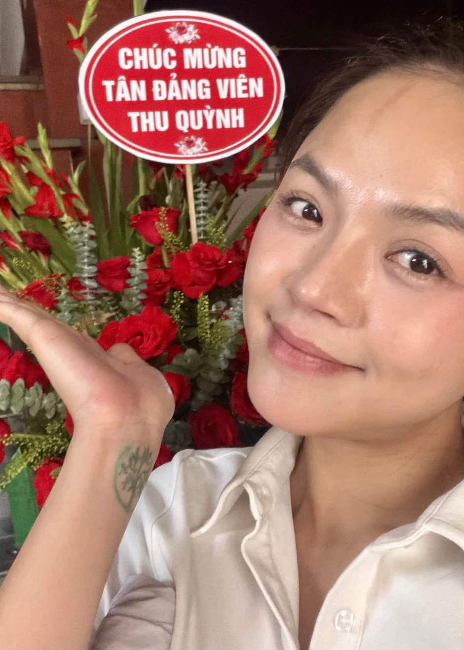 Nữ diễn viên Việt vừa được kết nạp Đảng, từng được cả Bộ Quốc phòng khen thưởng mới tài