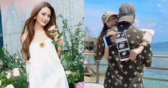 Nữ MC VTV xinh đẹp cưới cầu thủ nổi tiếng, mang thai con đầu lòng mà nhan sắc lên hương, góc nghiêng lại cực giống Khả Ngân