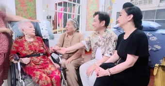 Nữ NSND từ Mỹ về Việt Nam sau 14 năm cùng đàn em làm 1 việc