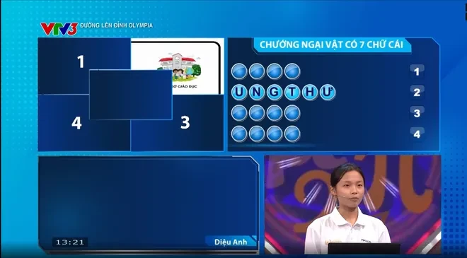 Nữ sinh Chuyên Chu Văn An (Hà Nộ) giành vòng nguyệt quế Đường lên đỉnh Olympia Nữ sinh Chuyên Chu Văn An (Hà Nộ) giành vòng nguyệt quế Đường lên đỉnh Olympia