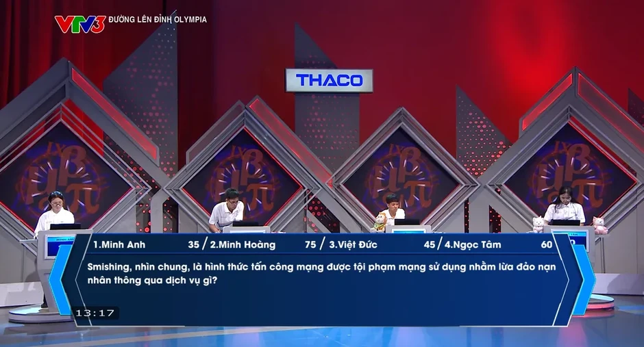 Nữ sinh Hà Nội lội ngược dòng ngoạn mục tại Đường lên đỉnh Olympia Nữ sinh Hà Nội lội ngược dòng ngoạn mục tại Đường lên đỉnh Olympia