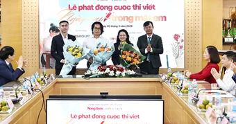 Phát động cuộc thi viết "Ngày mai trong mắt em"