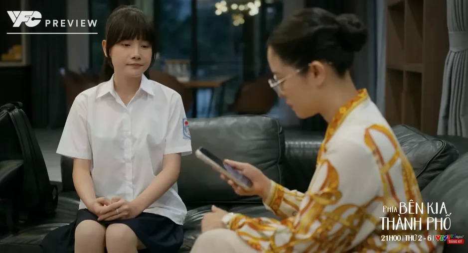 Phía bên kia thành phố - Tập 14: Mẹ Khuê kiên quyết xử lý việc Thái bắt nạt bạn học
