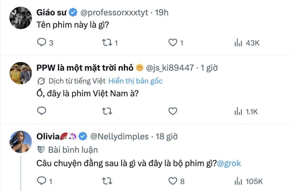 Quá đã phim Việt Nam viral quốc tế, 1 tân binh diễn quá hay khiến netizen đổ xô xin tên Quá đã phim Việt Nam viral quốc tế, 1 tân binh diễn quá hay khiến netizen đổ xô xin tên