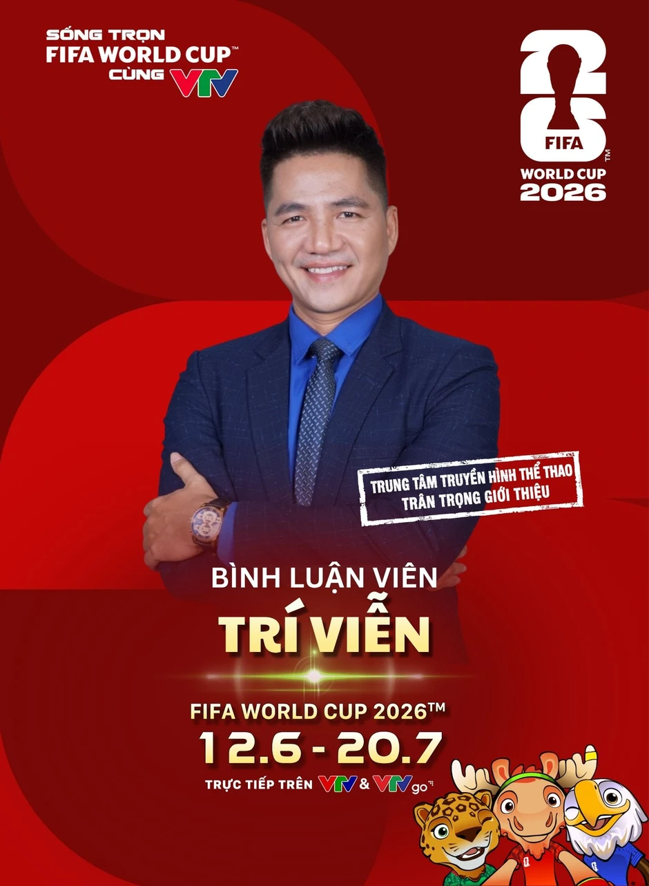 Quang Huy, Anh Quân và dàn bình luận viên bùng nổ của FIFA World Cup 2026™ trên VTV Quang Huy, Anh Quân và dàn bình luận viên bùng nổ của FIFA World Cup 2026™ trên VTV