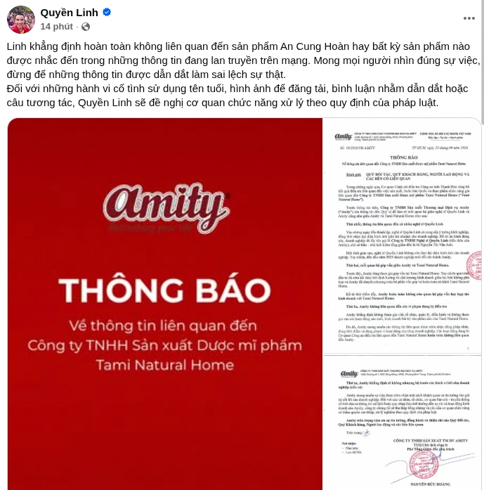 Quyền Linh lên tiếng về vụ An Cung giả và yêu cầu xử lý nghiêm minh Quyền Linh lên tiếng về vụ An Cung giả và yêu cầu xử lý nghiêm minh