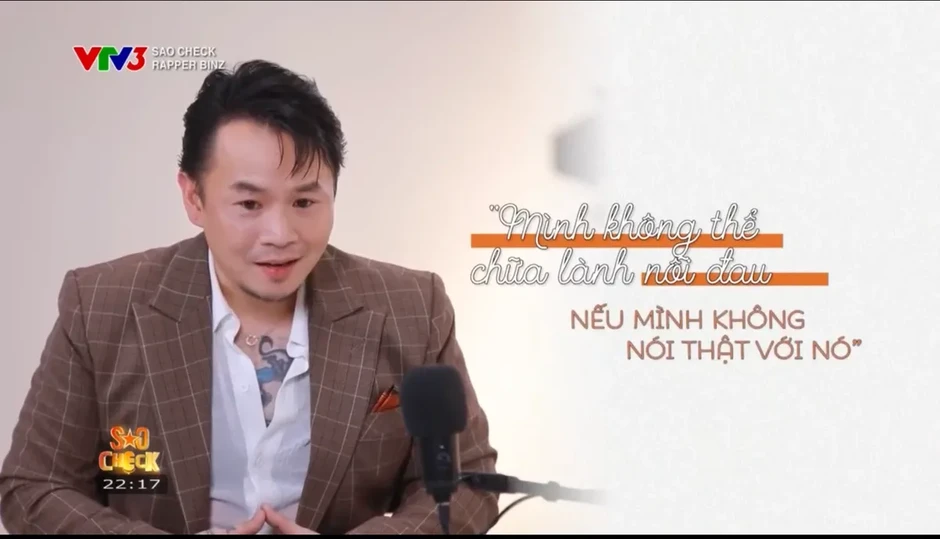 Rapper Binz và hành trình chữa lành bằng âm nhạc Rapper Binz và hành trình chữa lành bằng âm nhạc