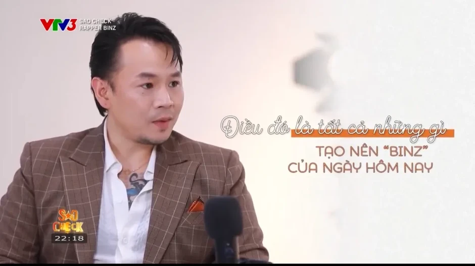 Rapper Binz và hành trình chữa lành bằng âm nhạc Rapper Binz và hành trình chữa lành bằng âm nhạc