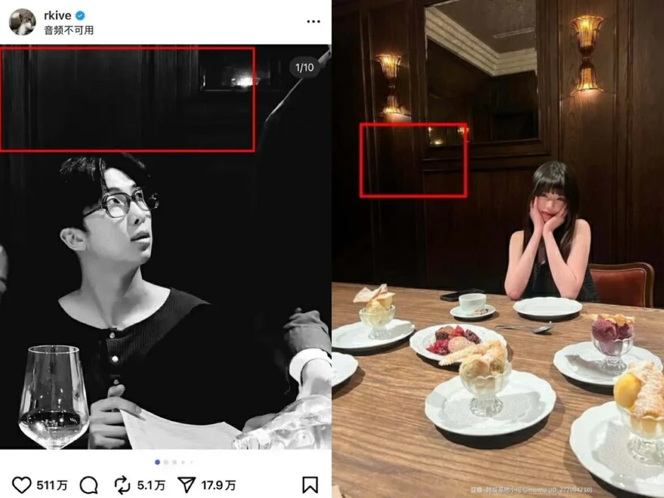 Rổ bằng chứng V (BTS) hẹn hò Jang Won Young kém 9 tuổi Rổ bằng chứng V (BTS) hẹn hò Jang Won Young kém 9 tuổi