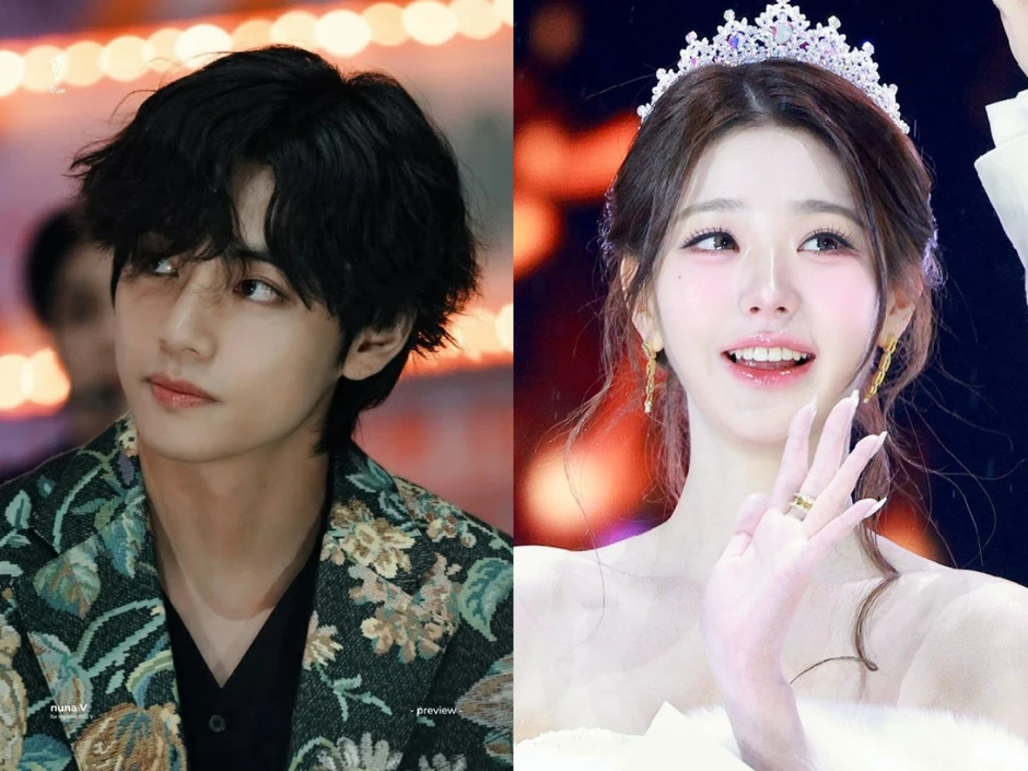 Rổ bằng chứng V (BTS) hẹn hò Jang Won Young kém 9 tuổi Rổ bằng chứng V (BTS) hẹn hò Jang Won Young kém 9 tuổi