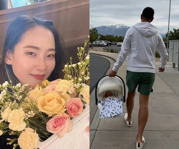 Siêu mẫu Hye Park khoe "thiên thần nhỏ" thứ hai Siêu mẫu Hye Park khoe "thiên thần nhỏ" thứ hai