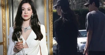 Song Hye Kyo đi ăn cùng bạn trai tin đồn, đàng trai là thiếu gia tập đoàn đóng tàu lớn thứ 2 Hàn Quốc?