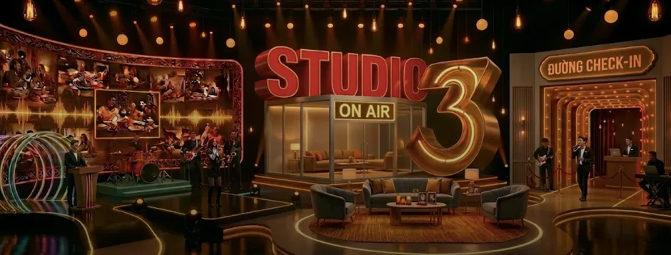 Studio 3 - Chương trình mới đầu tiên lên sóng sau khi VTV3 tròn 30 tuổi Studio 3 - Chương trình mới đầu tiên lên sóng sau khi VTV3 tròn 30 tuổi
