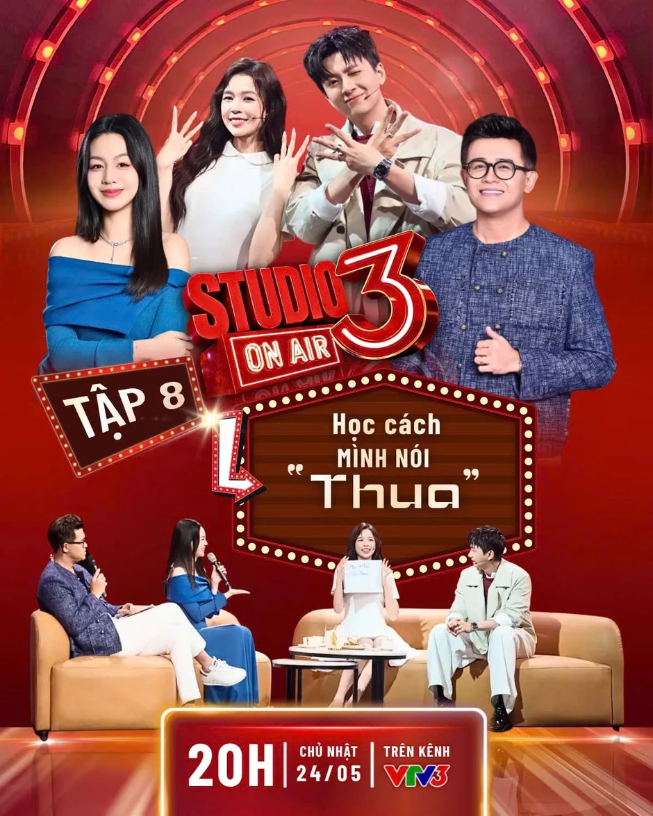 Studio 3: Ngô Kiến Huy học cách “nói thua” Studio 3: Ngô Kiến Huy học cách “nói thua”