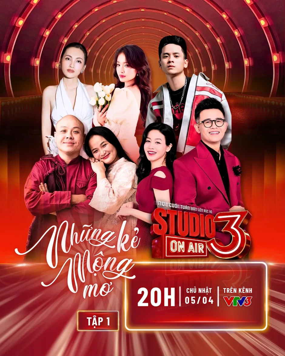 Studio 3 ra mắt khán giả tập đầu tiên tối nay trên VTV3