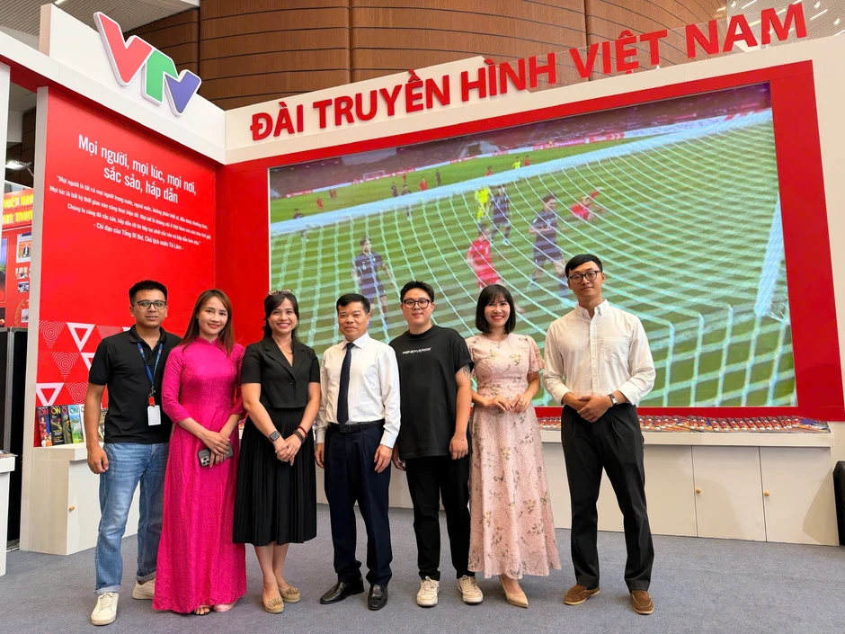 Sức hút từ gian trưng bày của VTV trong ngày đầu Hội Báo toàn quốc 2026 Sức hút từ gian trưng bày của VTV trong ngày đầu Hội Báo toàn quốc 2026
