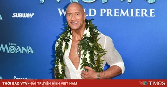 Tạo hình khác lạ của Dwayne Johnson trong 'Moana' gây chú ý