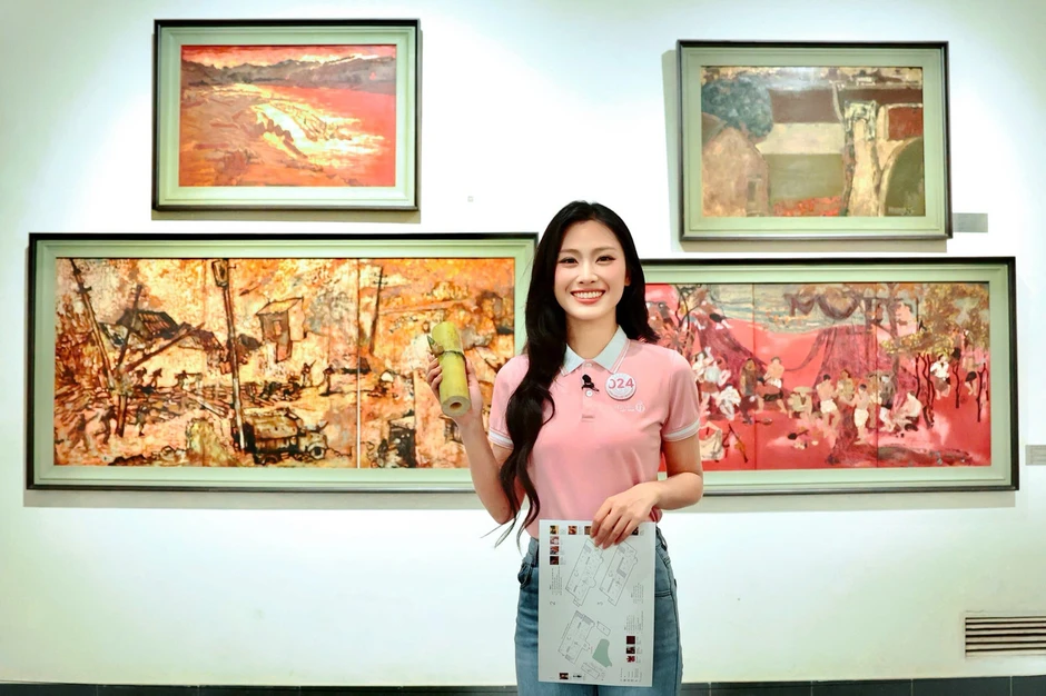 Thí sinh Hoa hậu Việt Nam giải mật thư