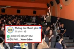 Thông tin Chính phủ tặng 3.000 vé xem phim Việt hot nhất hiện tại, đã quá Tổ quốc ơi!