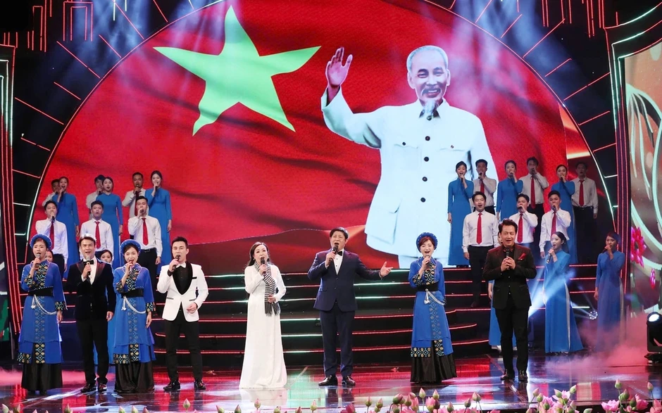 THTT Chương trình nghệ thuật đặc sắc “Sáng mãi tên Người - Hồ Chí Minh” (20h, VTV2) THTT Chương trình nghệ thuật đặc sắc “Sáng mãi tên Người - Hồ Chí Minh” (20h, VTV2)