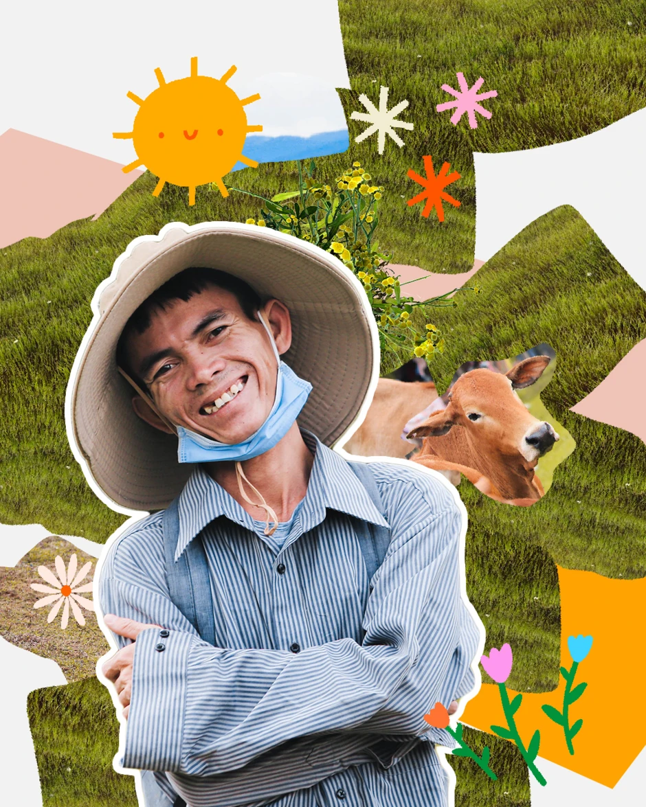 Thu nhập của người chăn bò nổi tiếng nhất Việt Nam, xây nhà gần 1 tỷ đồng Thu nhập của người chăn bò nổi tiếng nhất Việt Nam, xây nhà gần 1 tỷ đồng