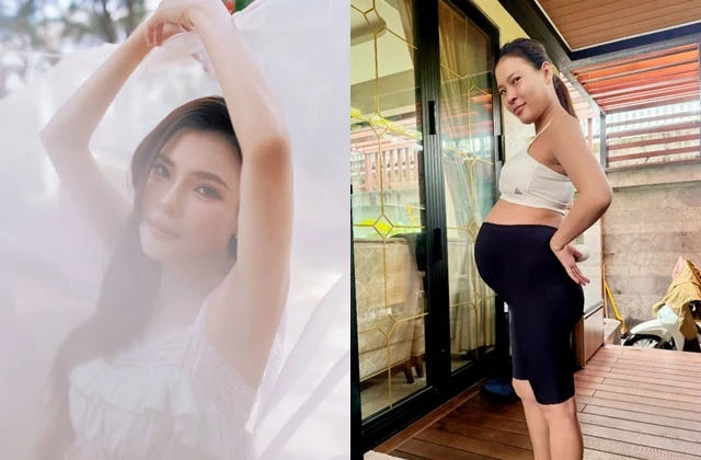 Thúy Diễm mang bầu lần 2 tăng 18kg, được ông xã khen "bầu xinh đẹp nhất trong cuộc đời" Thúy Diễm mang bầu lần 2 tăng 18kg, được ông xã khen "bầu xinh đẹp nhất trong cuộc đời"