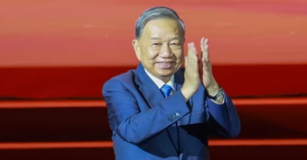 Tổng Bí thư dự chương trình 'Tâm hồn Nga trong lòng Việt Nam' tại công trình biểu tượng hơn 40 năm