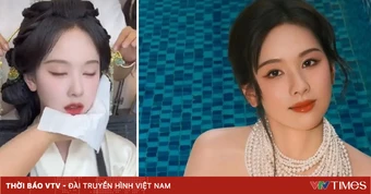 Trần Đô Linh ngủ gục trong khi hóa trang và câu chuyện quá tải công việc với các sao nữ.