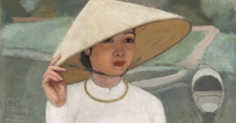 Tranh của danh họa Lê Phổ và Mai Trung Thứ lại gây chấn động sàn đấu giá Sotheby's tại Hong Kong